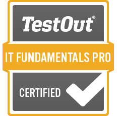 TestOut logo